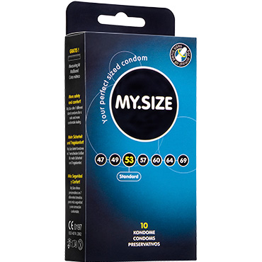 Презервативы My.Size, латекс, 17,8 см, 5,3 см, 10 шт.