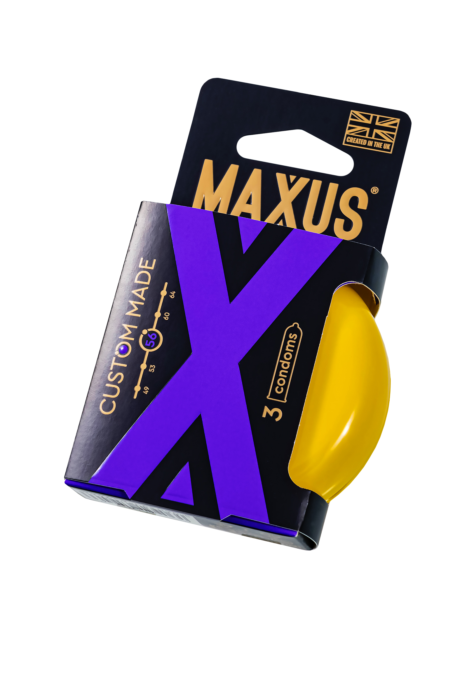 Презервативы Maxus Custom Made 56 гладкие X-Edition, 3 шт