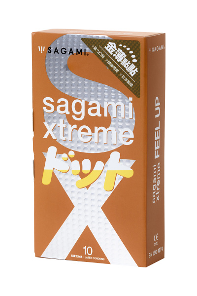 Презервативы Sagami  №10 латексные Xtreme Feel Up 