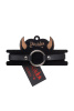 Чокер с круглым кольцом, модель 1 Pecado BDSM, натуральная кожа, черный