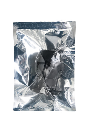 Анальная втулка TOYFA Basic M, TPE, чёрная, 6,5 см