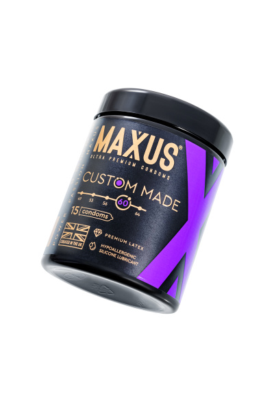 Презервативы Maxus Custom Made 60 гладкие X-Edition, 15 шт