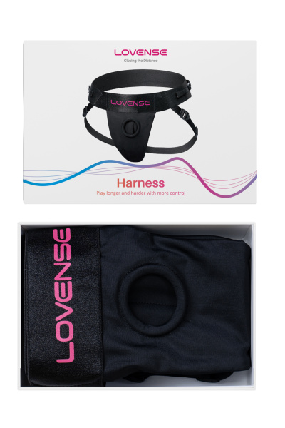 Универсальные трусики Lovense для страпона Lapis, спандекс,черный