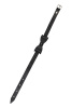 Чокер с бабочкой Pecado BDSM, натуральная кожа, черный