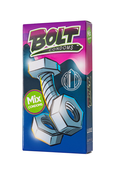 Презервативы Luxe, Bolt condoms, микс