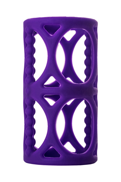 Насадка TOYFA A-Toys, фиолетовая, 7,5 см, Ø 4
