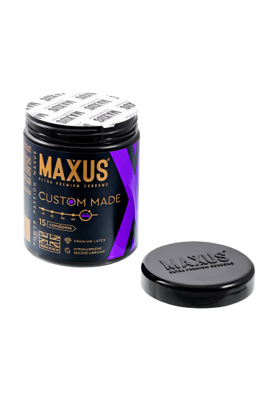 Презервативы Maxus Custom Made 64 гладкие X-Edition, 15 шт
