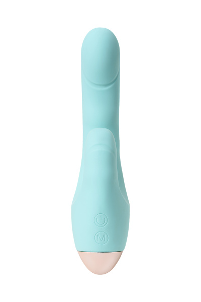 Вибратор TOYFA L'EROINA  Crystal, голубой, 18.3 см